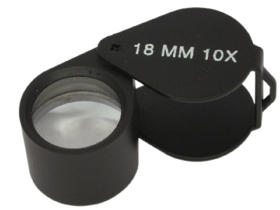 Loupe Black In Case X10            Magnification - Standard Image - 1